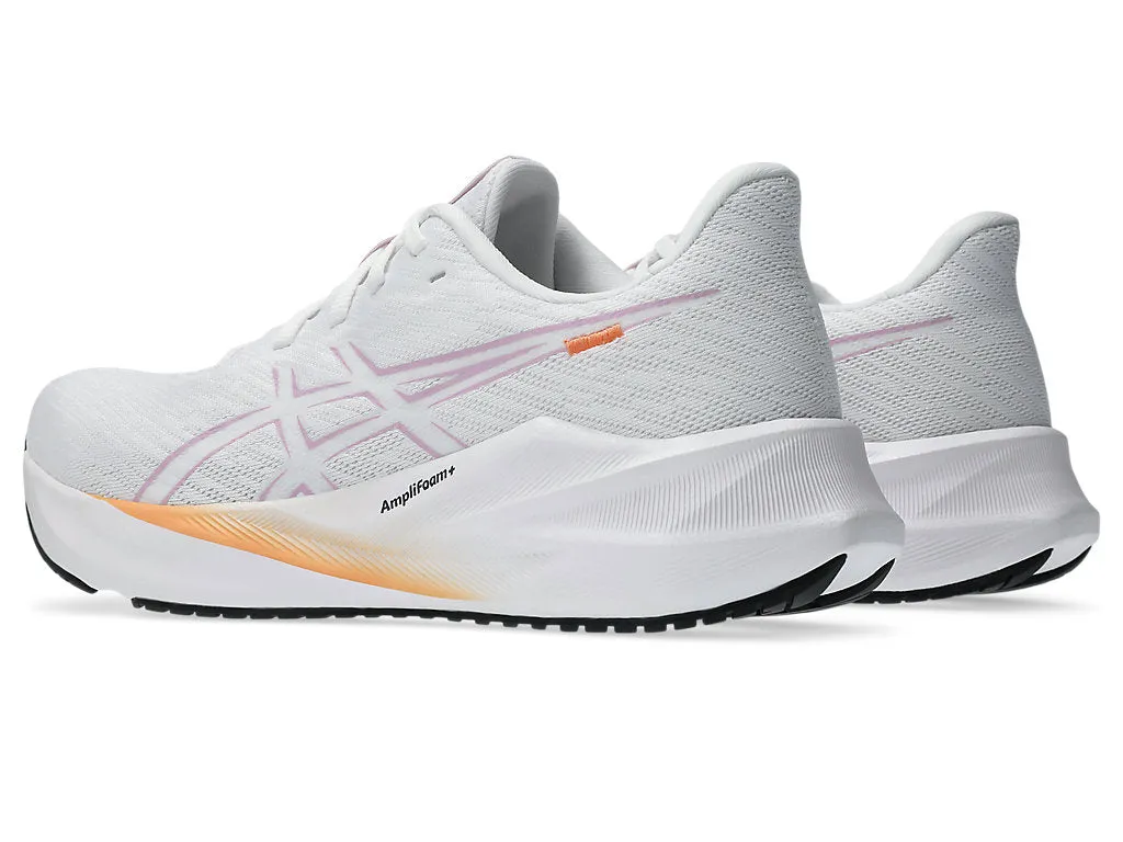 ASICS WOMEN'S VERABLAST 4 WHITE/UBE RUNNING SHOES Asics Snapdown Shoes