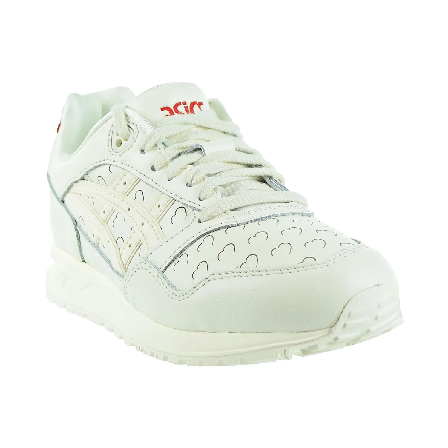 Asics Gel-Saga Hearts Women's Shoes Cream/Cream Asics Narrow Width Running Shoes