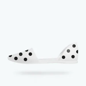 Best Shoes To Workout In For Flat Feet Audrey Flats (Shell White   Jiffy Polka Dots)