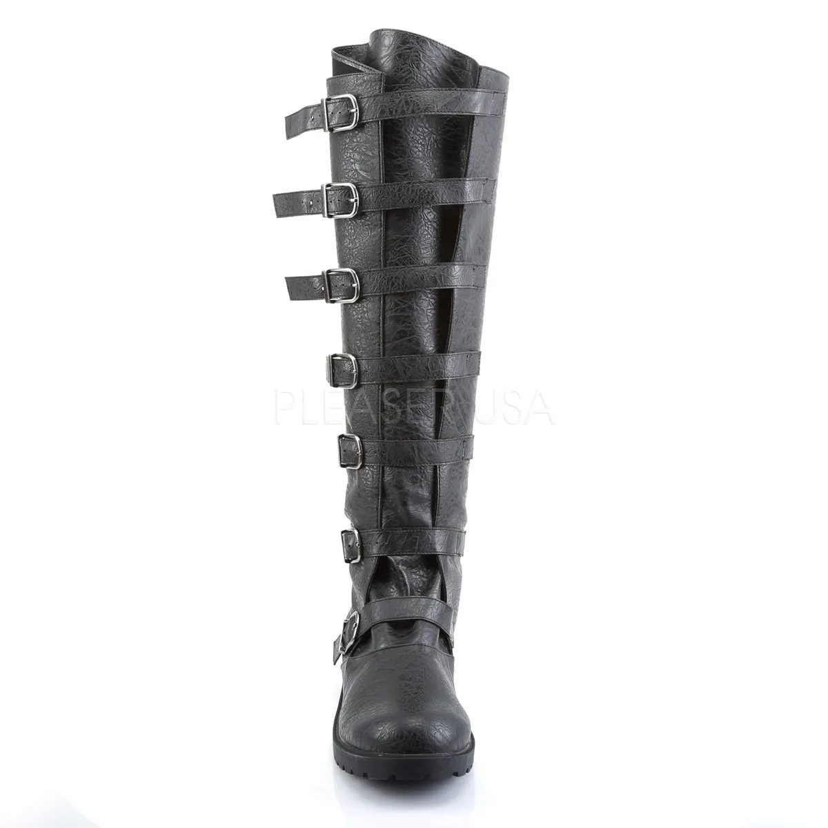 Post Apocalyptic Boots Black Strike Boots