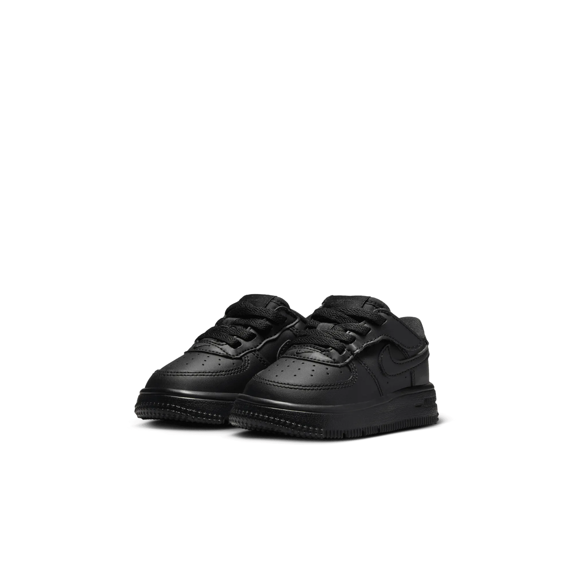 Baby/Toddler Nike Force 1 Low EasyOn  "Triple Black" Carbon Asics Running Shoes
