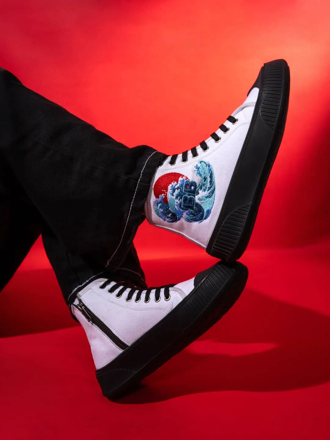 Bacca Bucci Women's High-Top Sneakers - "Kawaii Kicks" Collection Sneakers From Tom