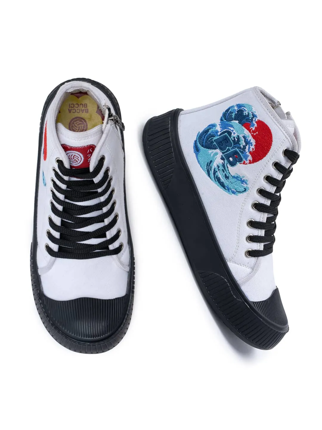 Bad Sneakers Bacca Bucci Women's High-Top Sneakers - "Kawaii Kicks" Collection