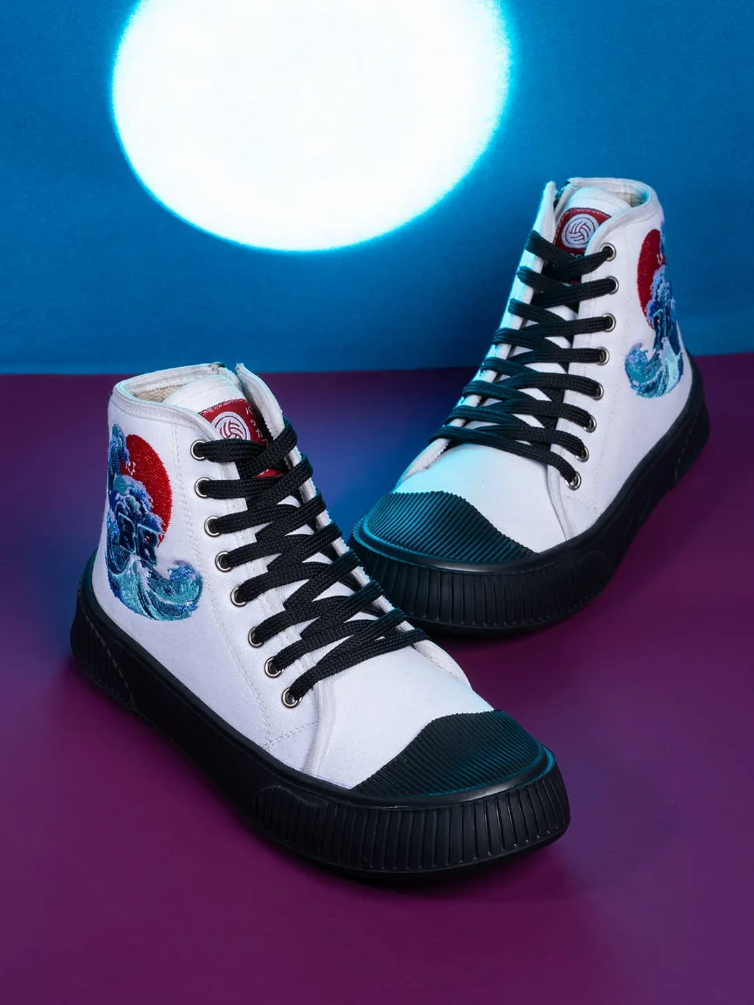Dakota Johnson Sneakers Bacca Bucci Women's High-Top Sneakers - "Kawaii Kicks" Collection