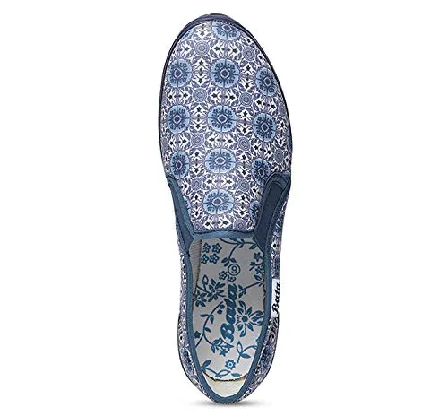 BATA Women Printed Fitness Blue Sneakers6 Kids UK (5599297) Sneakers NULL
