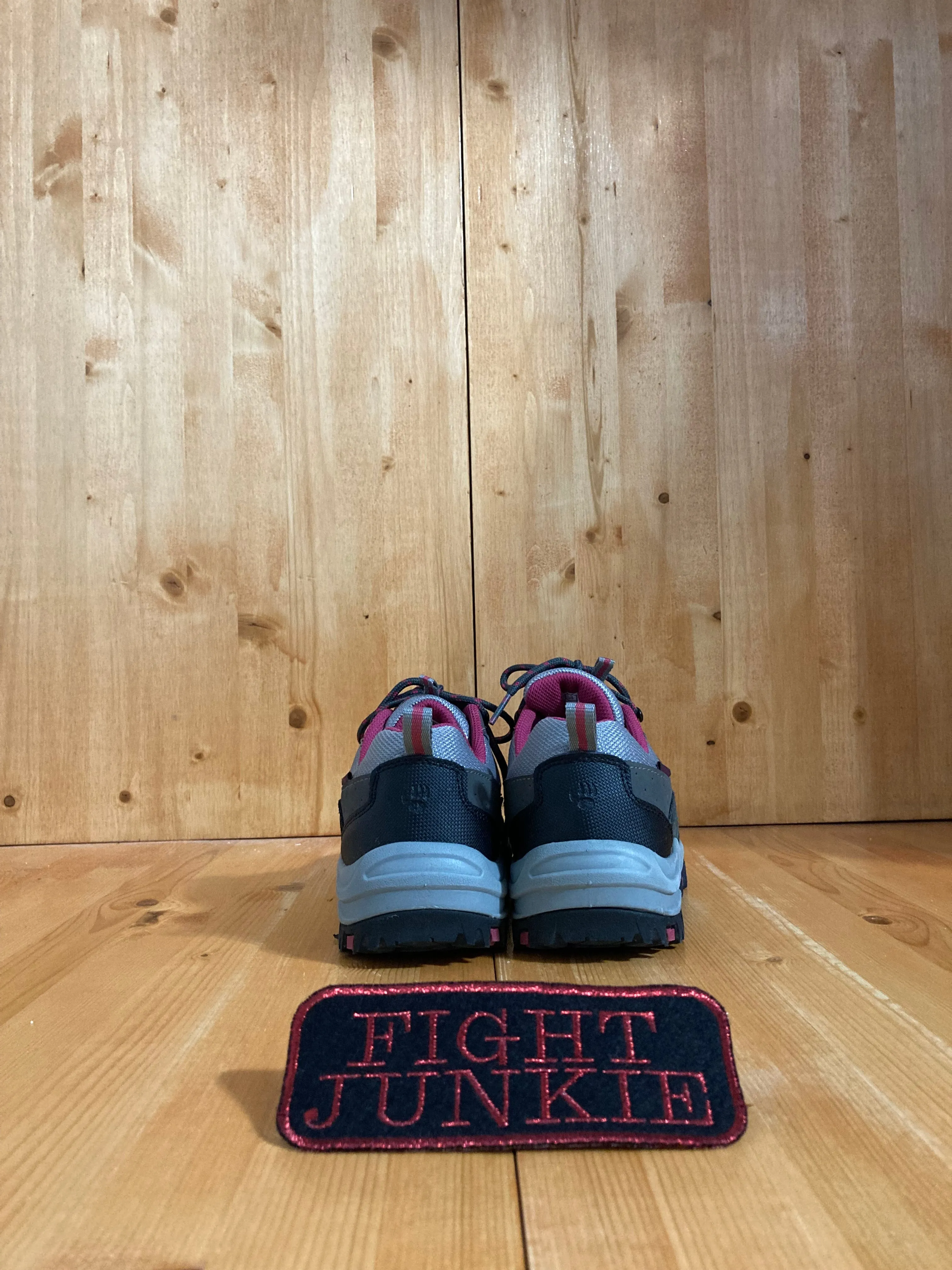 Trail Shoes Or Hiking Shoes BEARPAW JUNIPER LO Women Size 7 Suede & Mesh Trail Hiking Gray