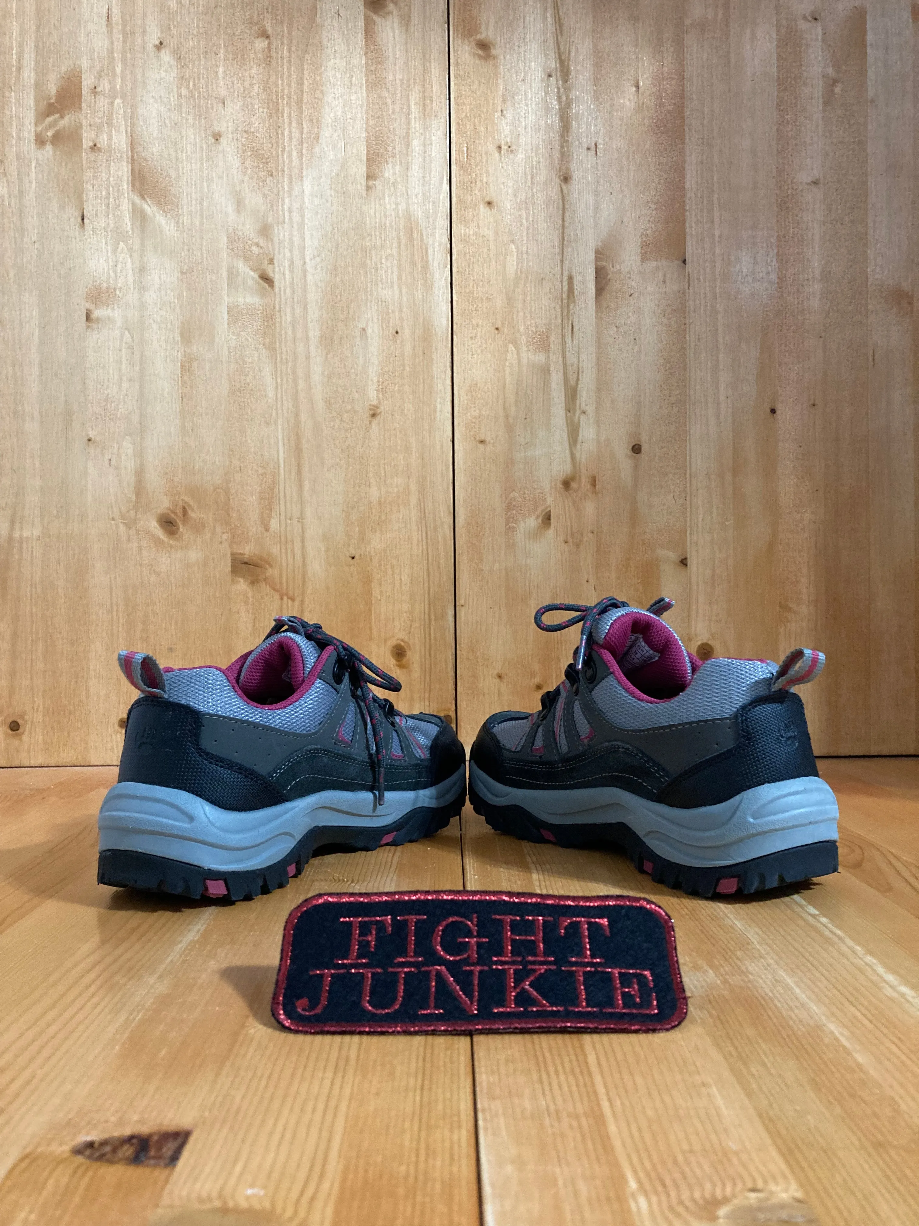 Trail Shoes 2014 BEARPAW JUNIPER LO Women Size 7 Suede & Mesh Trail Hiking Gray