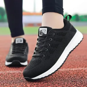 Women Casual Shoes Fashion Breathable Walking Comfortable Business Casual Walking Shoes