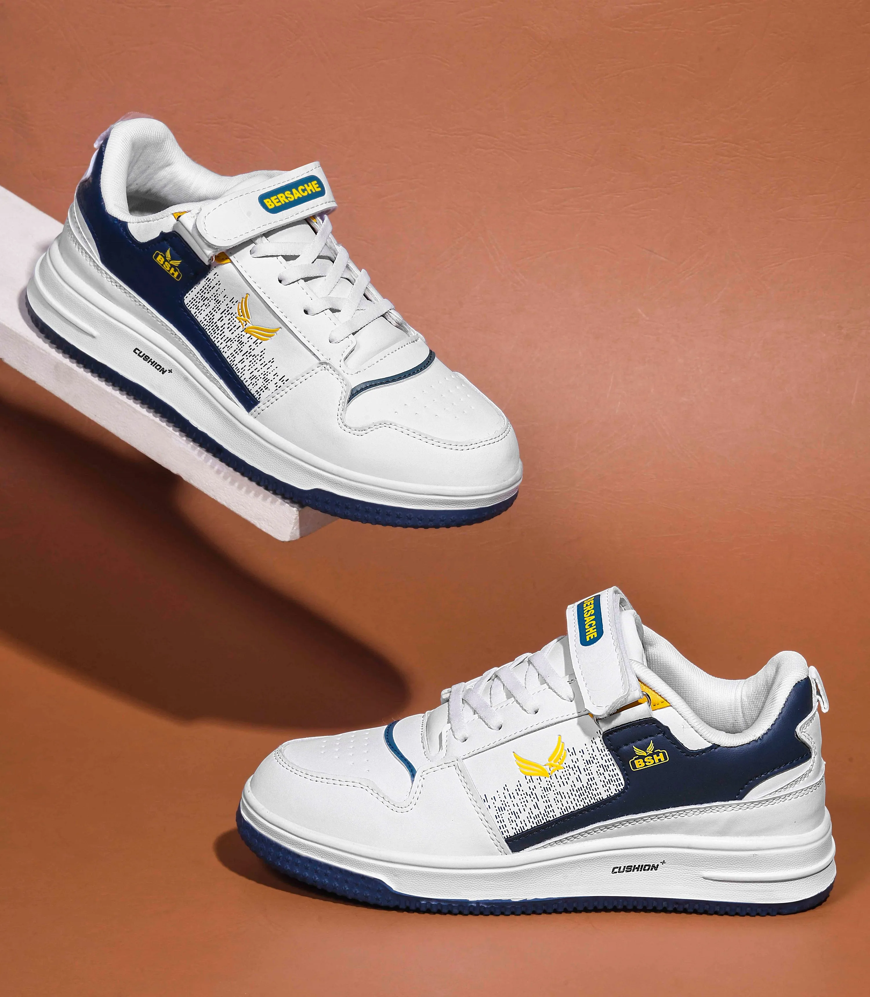 Hiking Shoes Best Bersache Premium Sports ,Gym, Trending Stylish Running shoes for men (9124-White)