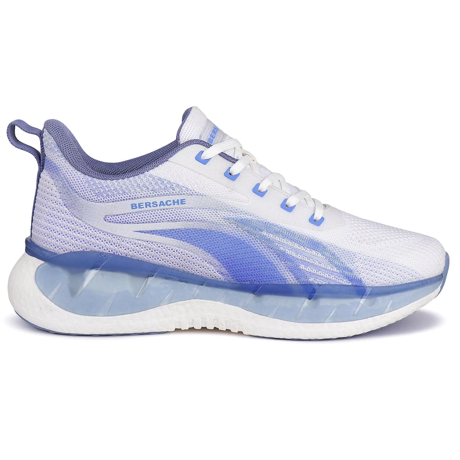 Bersache Premium Sports ,Gym, Trending Stylish Running Shoes For Men (9152-White) Hiking Shoes In Snow