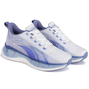 Bersache Premium Sports ,Gym, Trending Stylish Running Shoes For Men (9152-White) Good Hiking Shoes Flat Feet