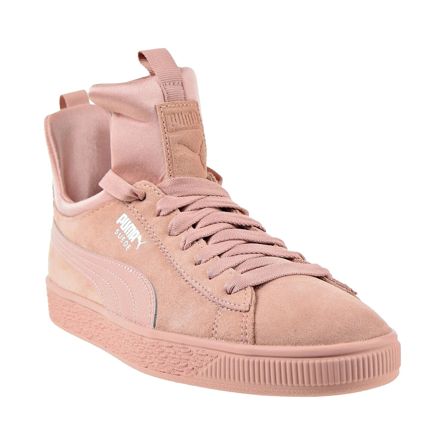 Puma Suede Fierce Women's Shoes Peach Beige Asics Magic Speed 4 Running Shoes