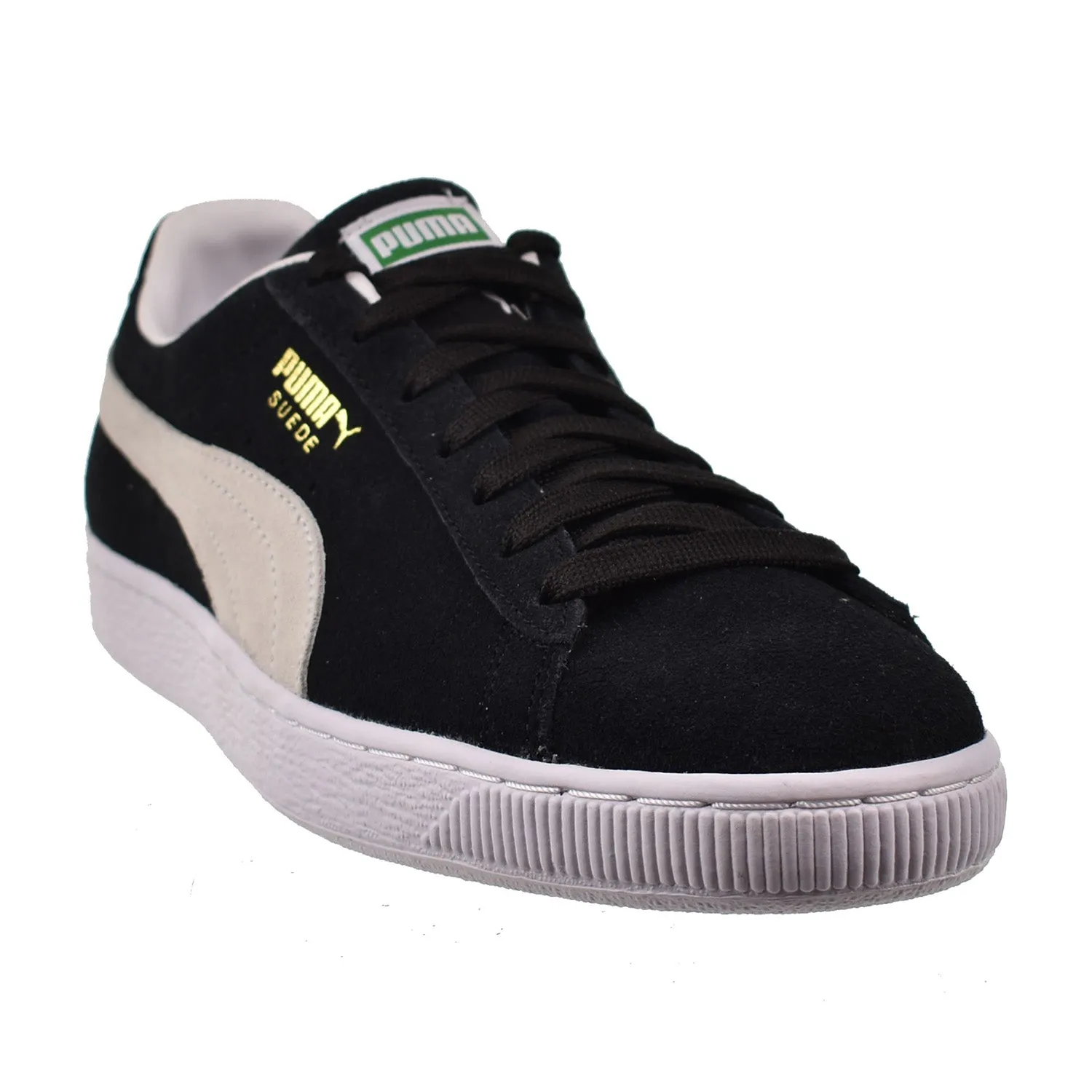 Puma Suede Classic 21 Men's Shoes Black-White Asics Gt 2000 Running Shoes