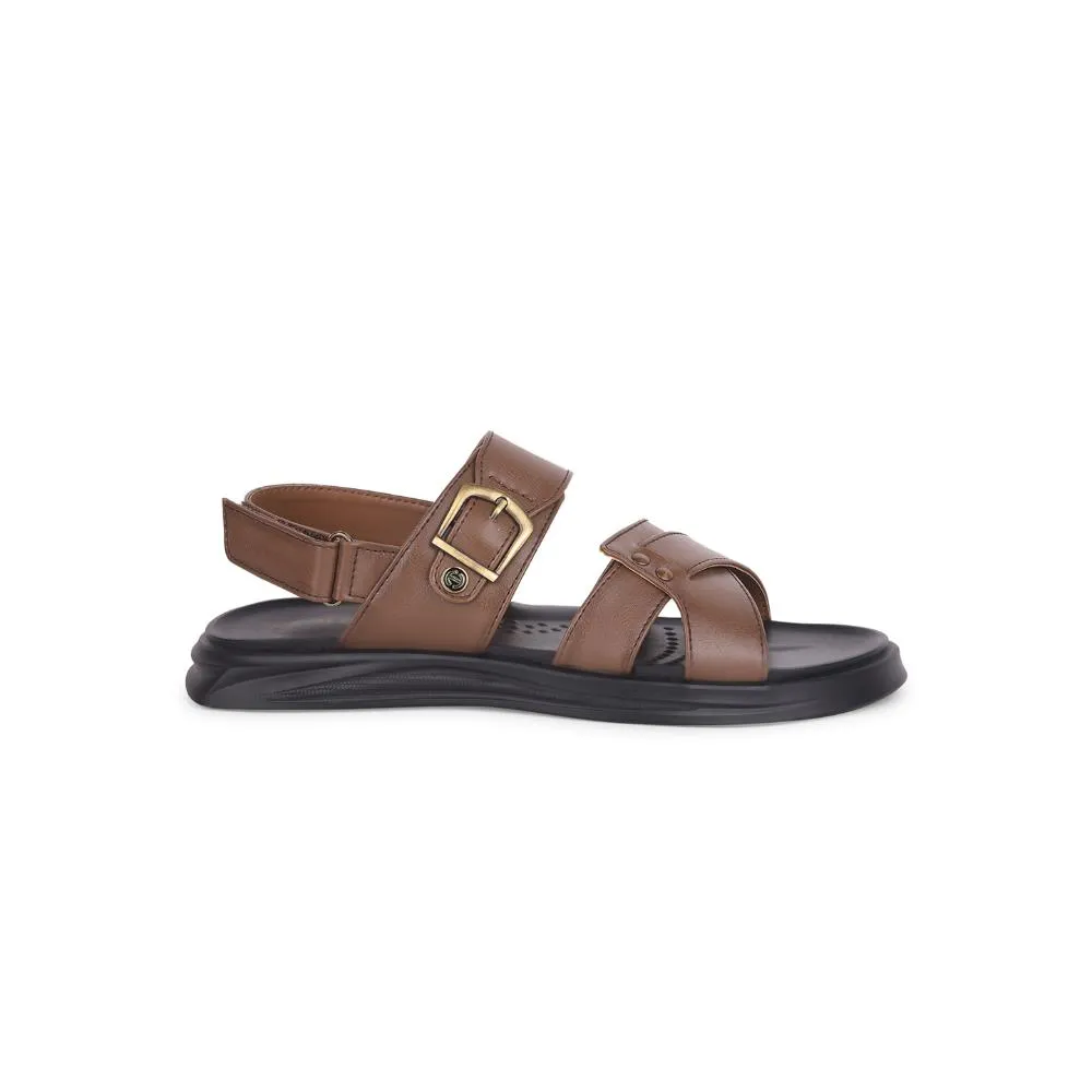 Coolers By Liberty WILFRED-1 Mens Tan Formal Sandal At Maurices