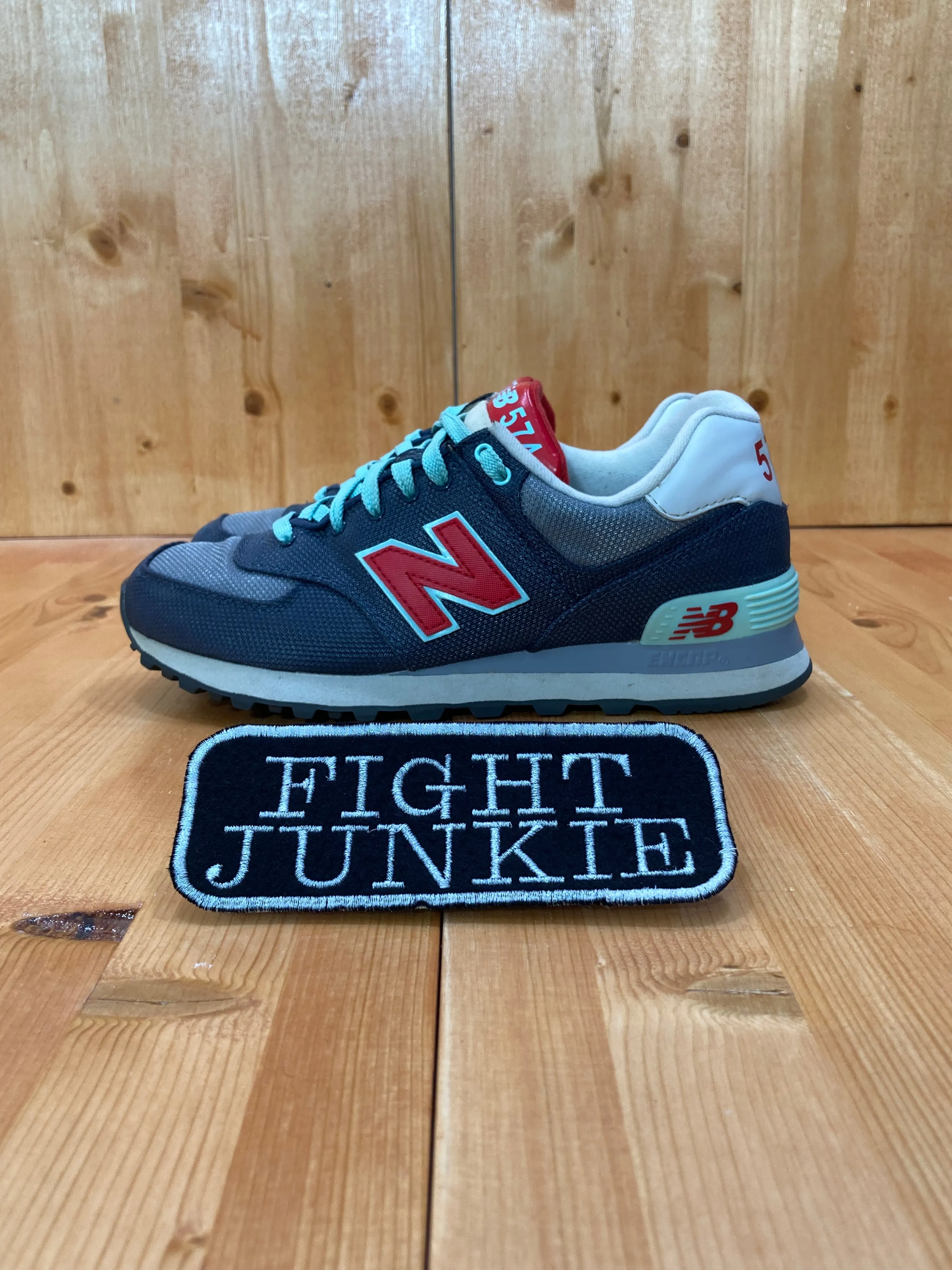 NEW BALANCE 574 ENCAP Women's Size 7.5B Shoes Sneakers Gray WL574WHC New Balance All Black Mens