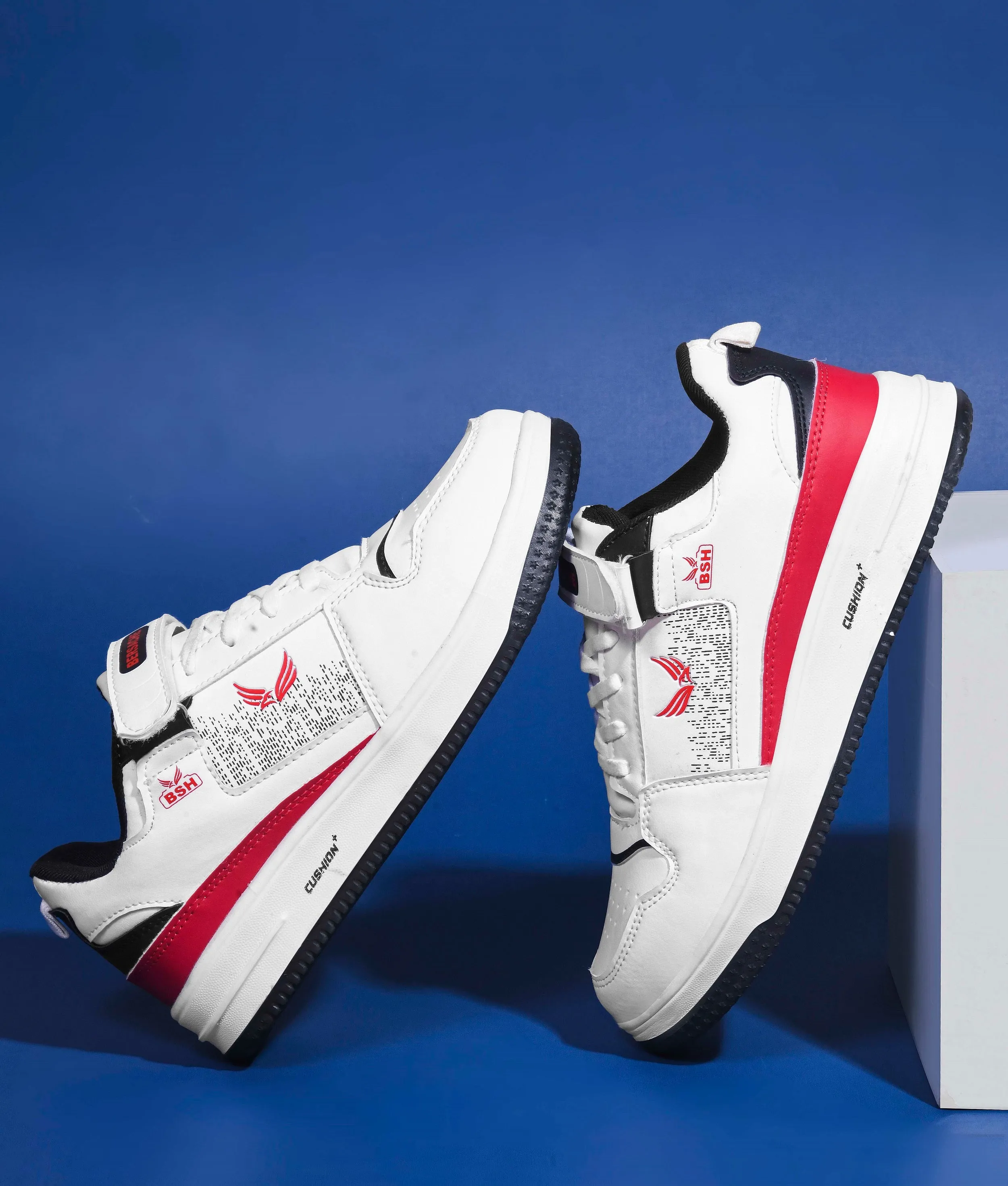 Ankle Support Hiking Shoes Bersache Premium Sports ,Gym, Trending Stylish Running shoes for men (9122-Red)