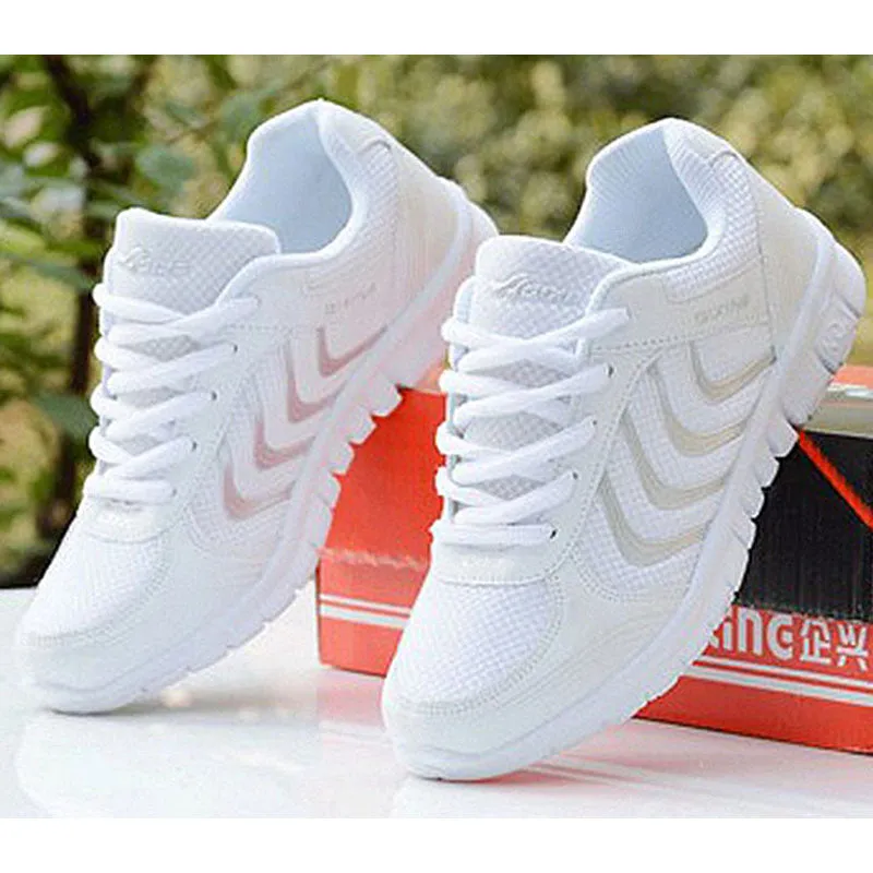 Sneakers On Amazon Breathable Fashion Women Sneakers Shoes
