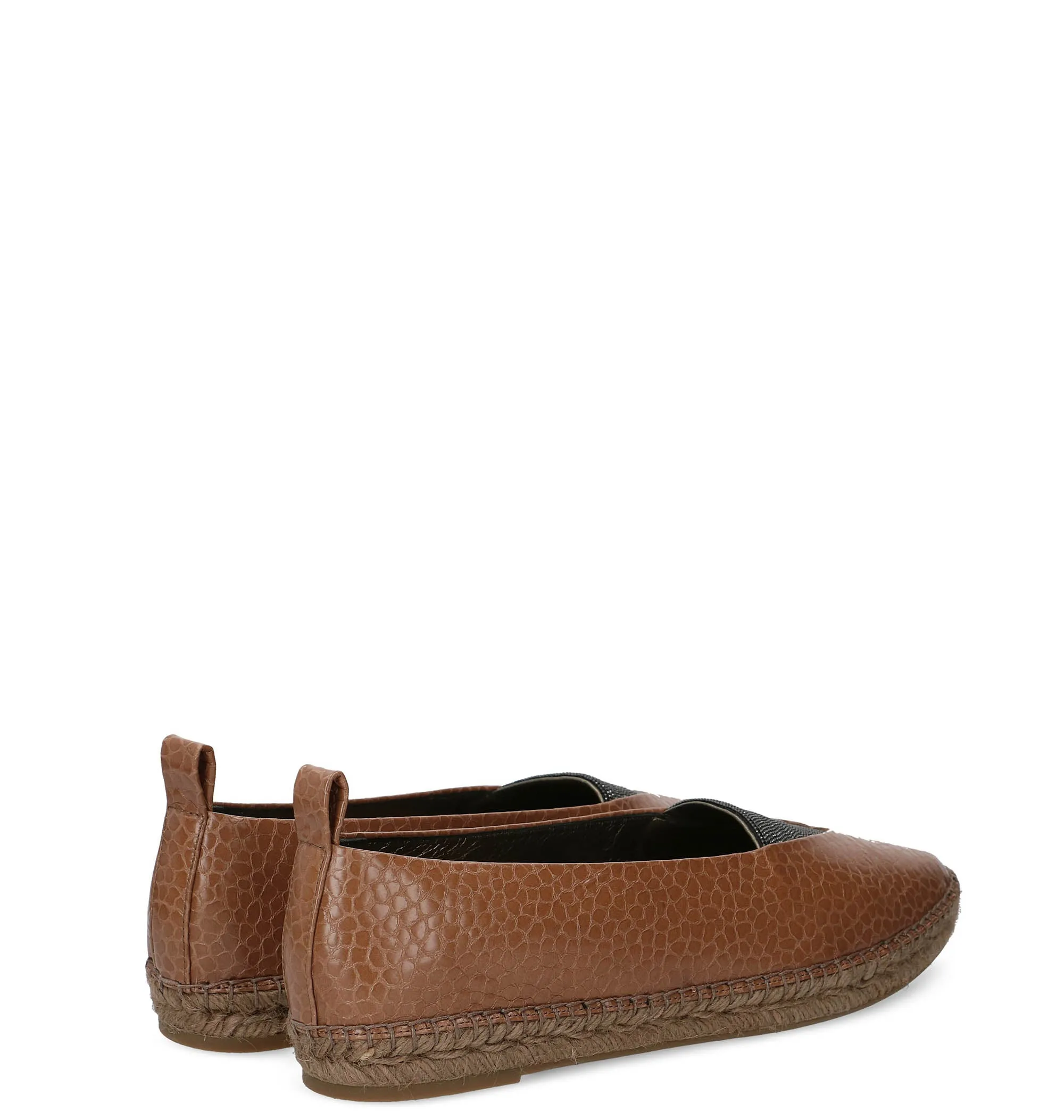 Brunello Cucinelli Shiny Jewelery Espadrillas Espadrilles Shoes