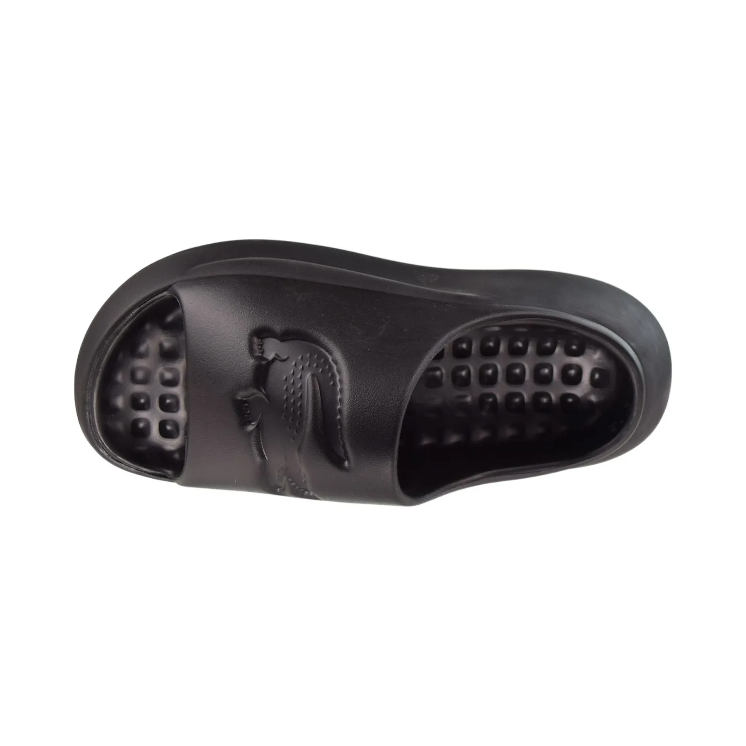 Lacoste Serve 3.0 CMA Men's Slides Black Christmas Slides