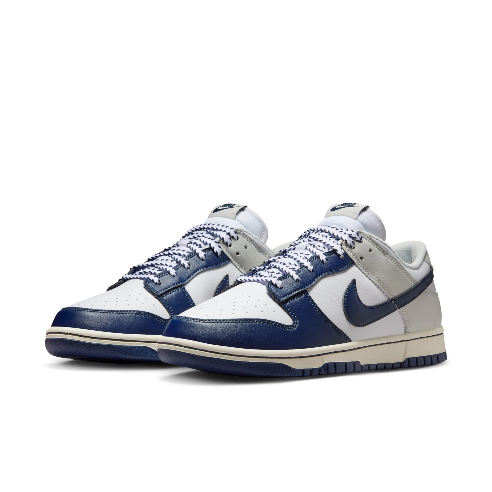 Nike Dunk Low Retro Men's Shoes Color: White/midnight Navy-photon Dust IM2222-101 Steve Aoki Asics Shoes