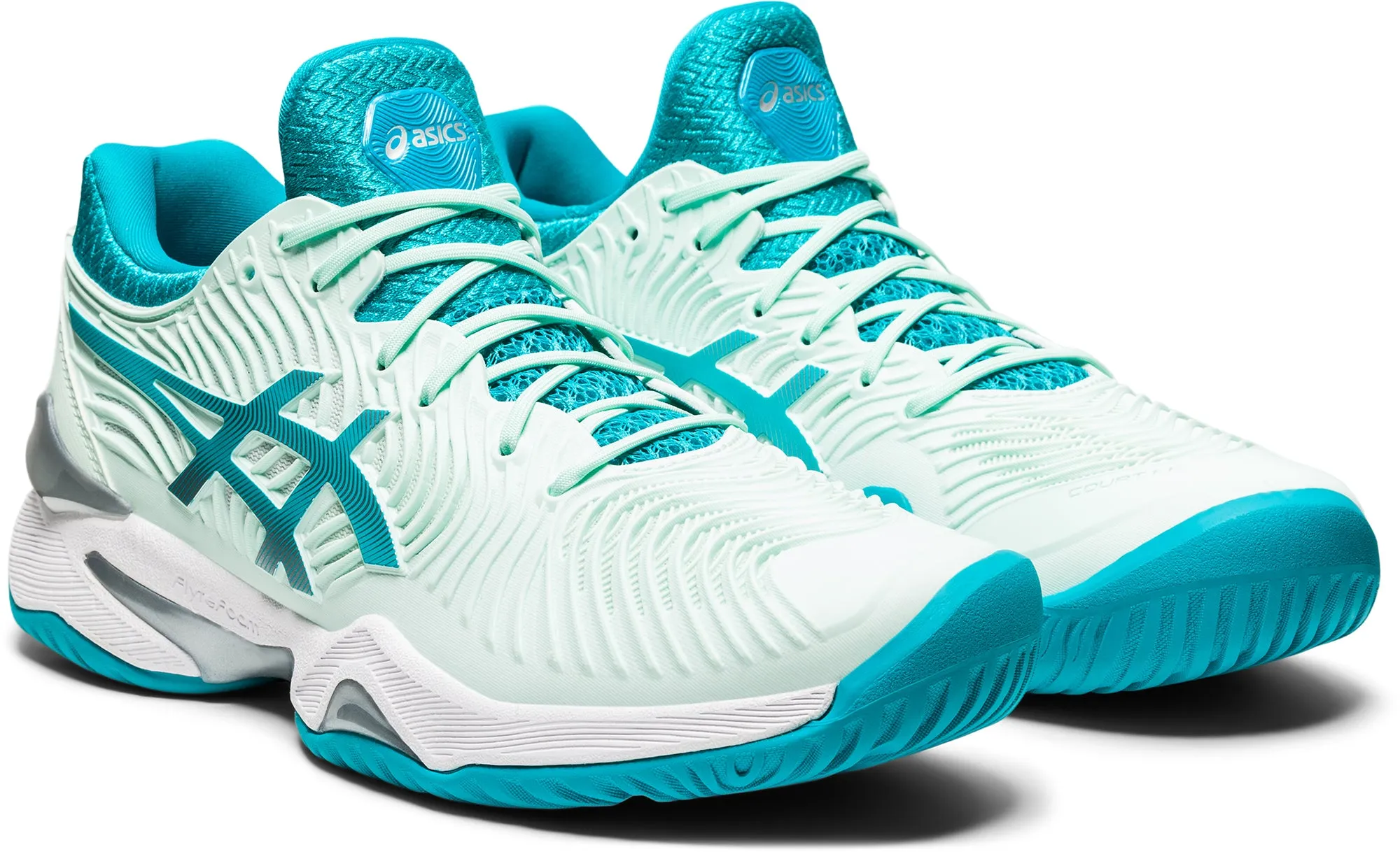 Asics Court FF 2 Womens Tennis Shoes - Green Asics Shoes Wholesale Distributors