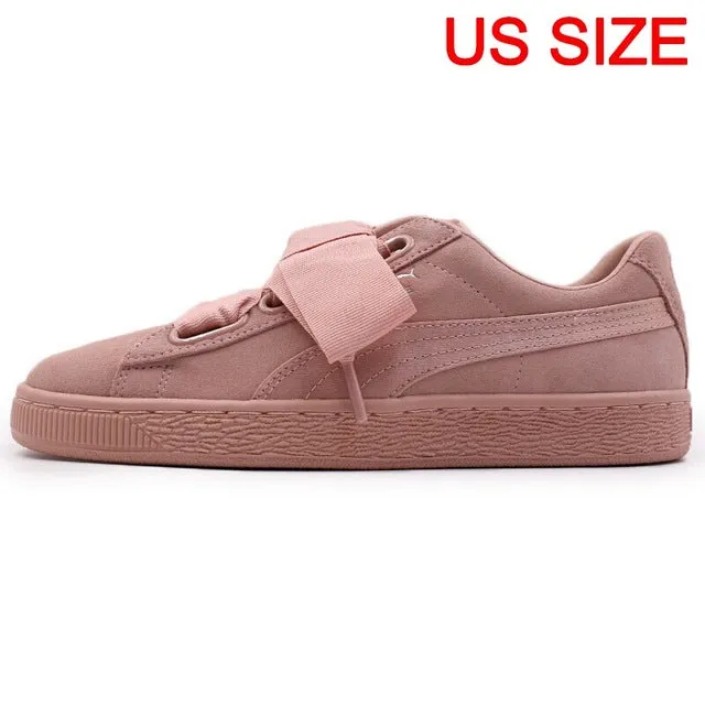 Original New Arrival  PUMA Suede Heart EP Women's Skateboarding Shoes Sneakers Asics Shoes Pune