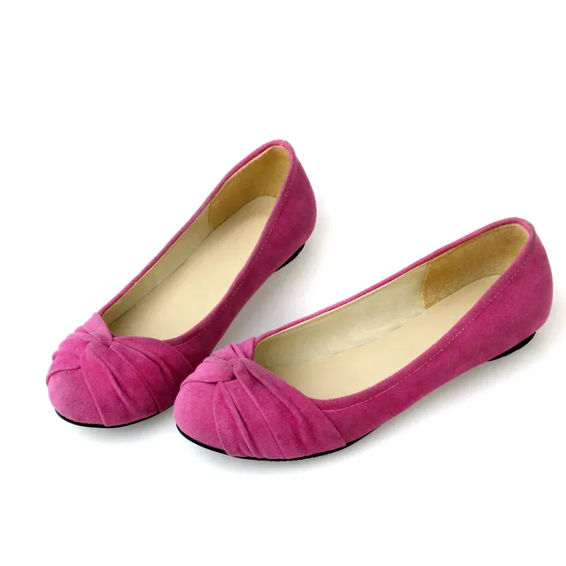 Canvas Shoes Casual Flat Flock Loafer Shoes for Women