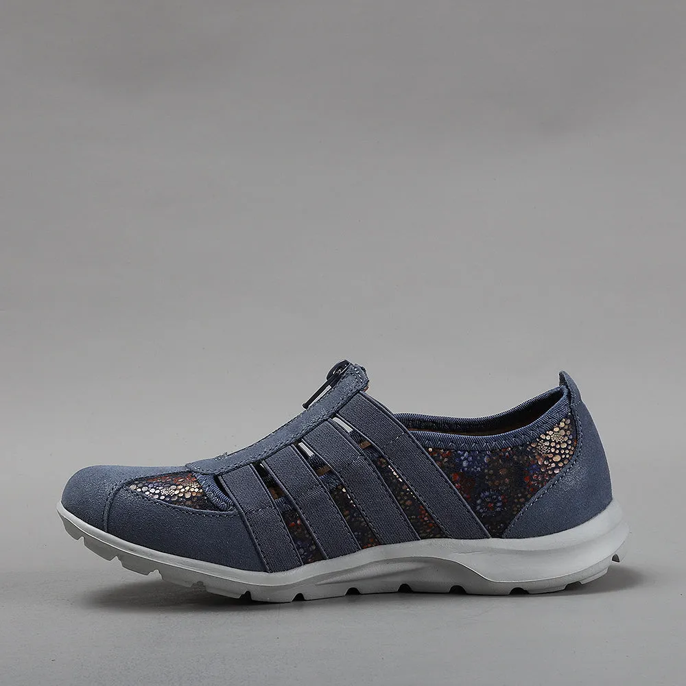 CC RESORTS CHRISTINE INDIGO Wedge Shoes