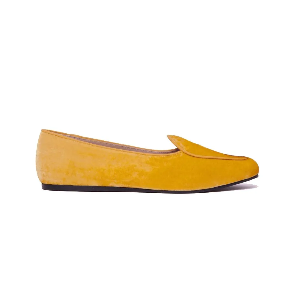 Charles Philip Timeless Velvet Moccasins - Elegant Comfort Bow Flat Shoes