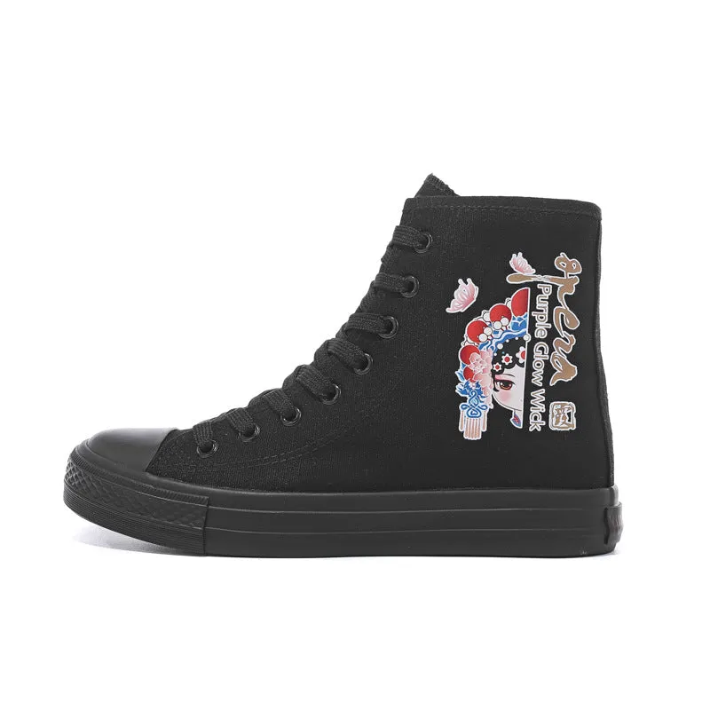 Casual Dress Shoes For Sale Owlkay Casual Retro High Top Shoes