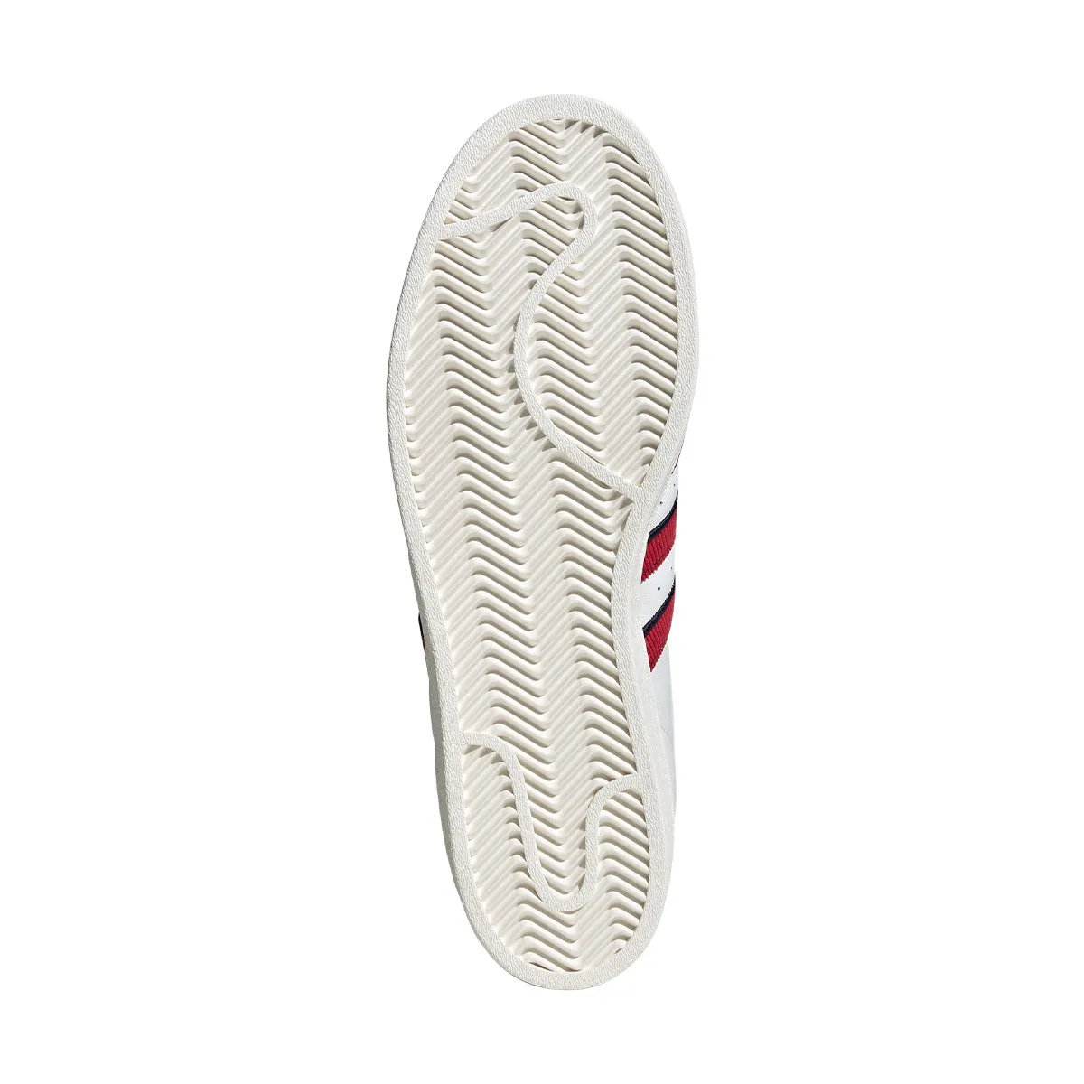 Superstar 'White Team Victory Red Night Indigo' Adidas Slip On Shoes