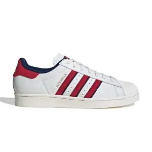 Adidas Bball Shoes Superstar 'White Team Victory Red Night Indigo'