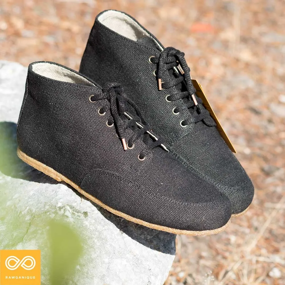 CLEARWATER Heritage 100% Organic Hemp High Tops (40 - 46EU) Die With Your Boots On