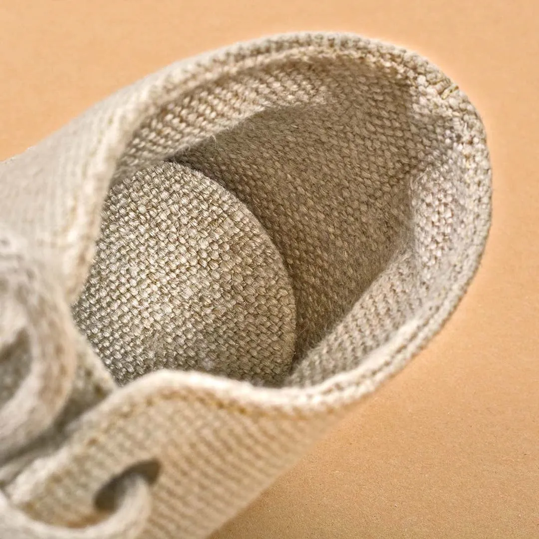 CLEARWATER Heritage 100% Organic Hemp High Tops (40 - 46EU) Springheel Jack Boots