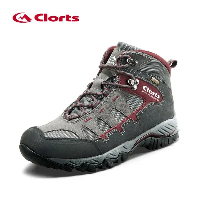 Neutral Hiking Shoes Clorts Waterproof Winter Sneakers for Men Genuine Leather Tactical Shoes Mountain Boots Man Breathable Hiking Shoes Outdoor Shoe
