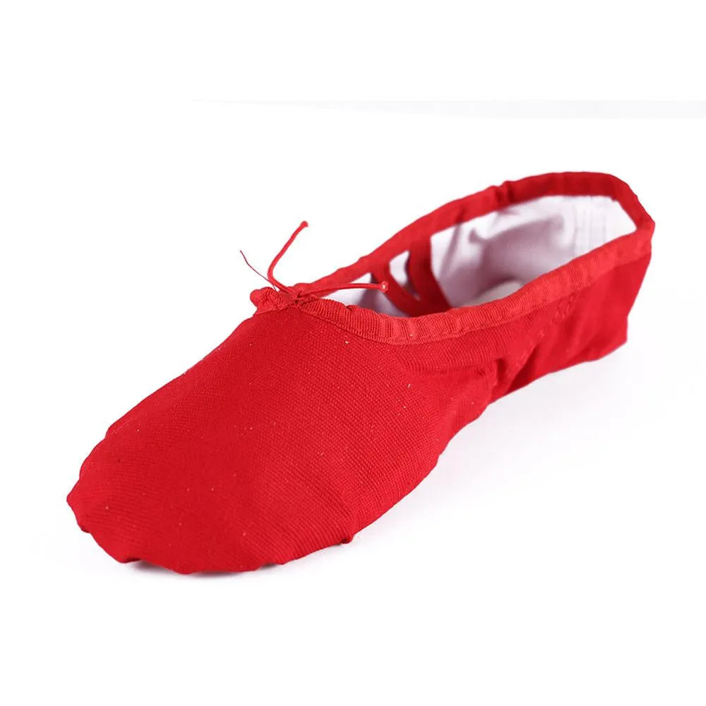 Lightweight Flat Shoes High Child Girl Women Soft split Sole Breathable leather tip Dance Ballet Shoes Comfortable Breathable Fitness