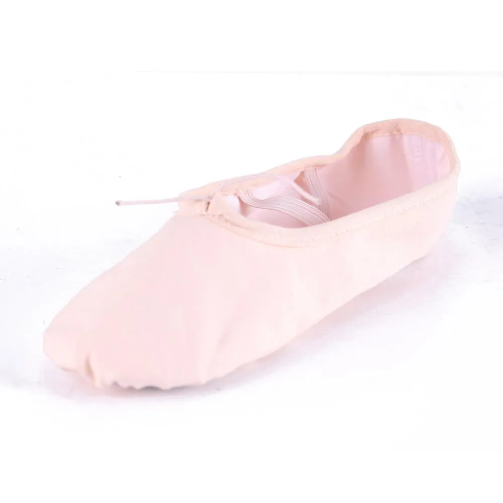 High Child Girl Women Soft split Sole Breathable leather tip Dance Ballet Shoes Comfortable Breathable Fitness Star Flat Shoes