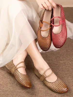 Mesh Ballet Breathable Flat Shoes for Women Wen Flat Shoes