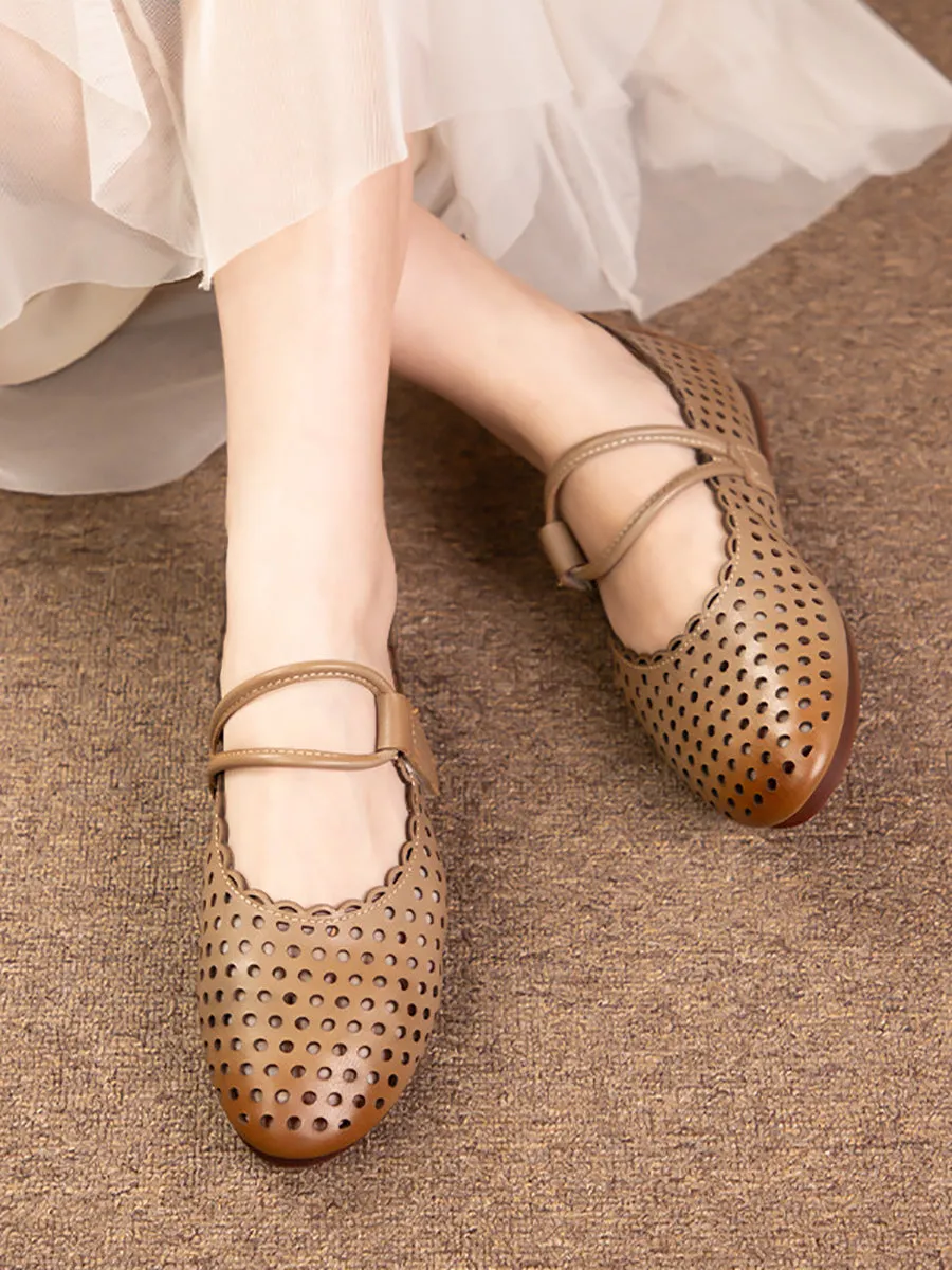 Mesh Ballet Breathable Flat Shoes for Women Sole Shoes