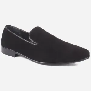 Men's "SOIR" Formal Buckled Leather Dress Shoes Flat Top Shoes