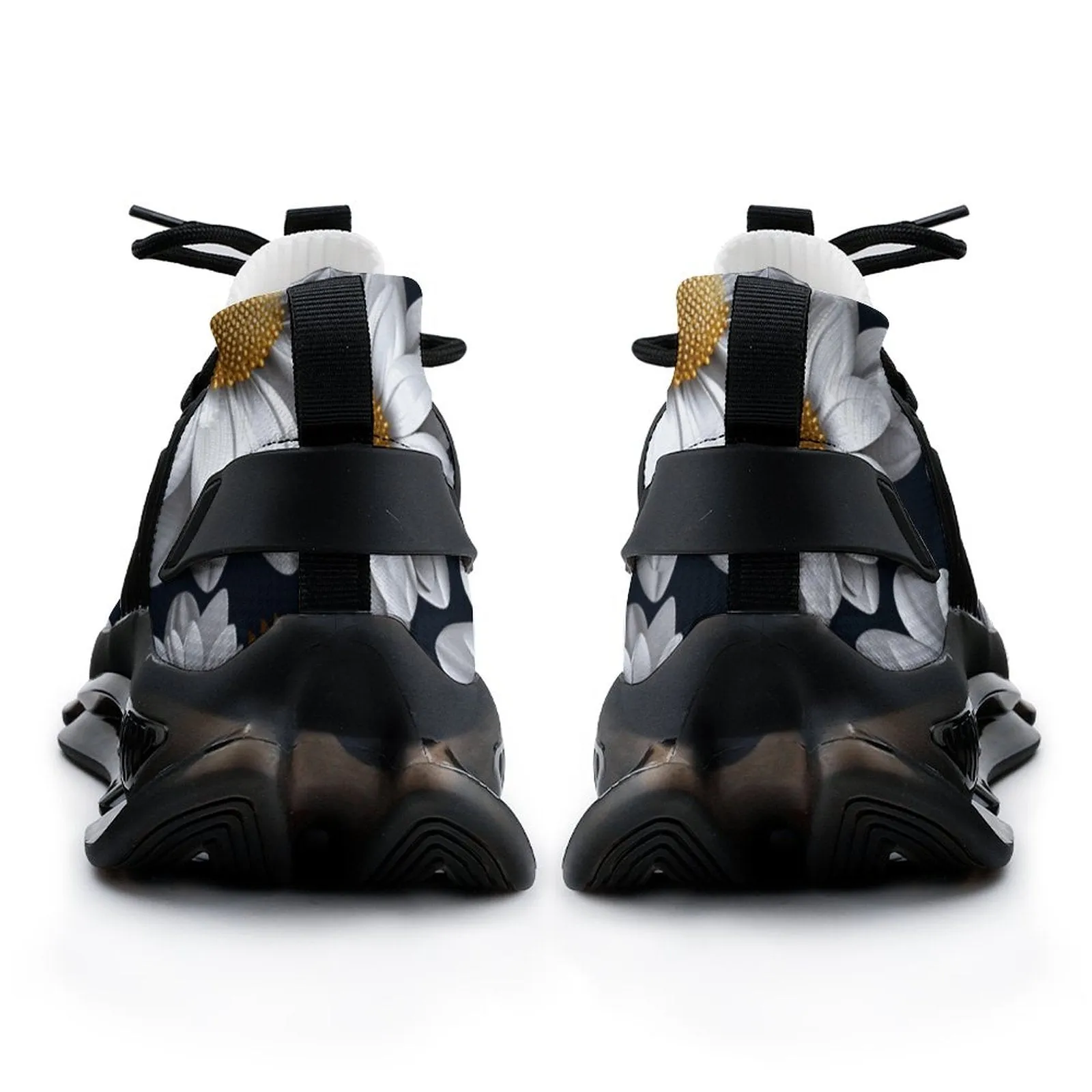 Sasquatch "smell the flowers" Men Custom Basketball Shoes with Breathable Fabric F68 The Climb Banff