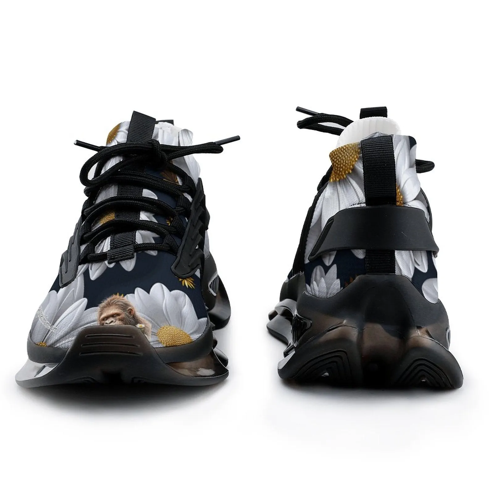 Best Hiking Shoes Plantar Fasciitis Sasquatch "smell the flowers" Men Custom Basketball Shoes with Breathable Fabric F68