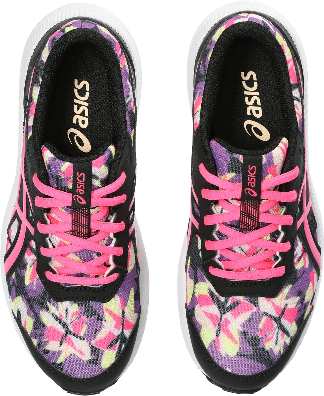 Asics Tiger Gel Shoes Asics Contend 8 GS Junior Running Shoes - Black