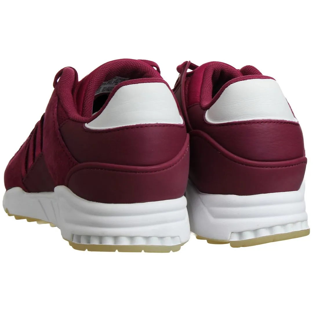 Adidas Court 24 Shoes Adidas EQT Support RF Womens Burgundy Running Trainers