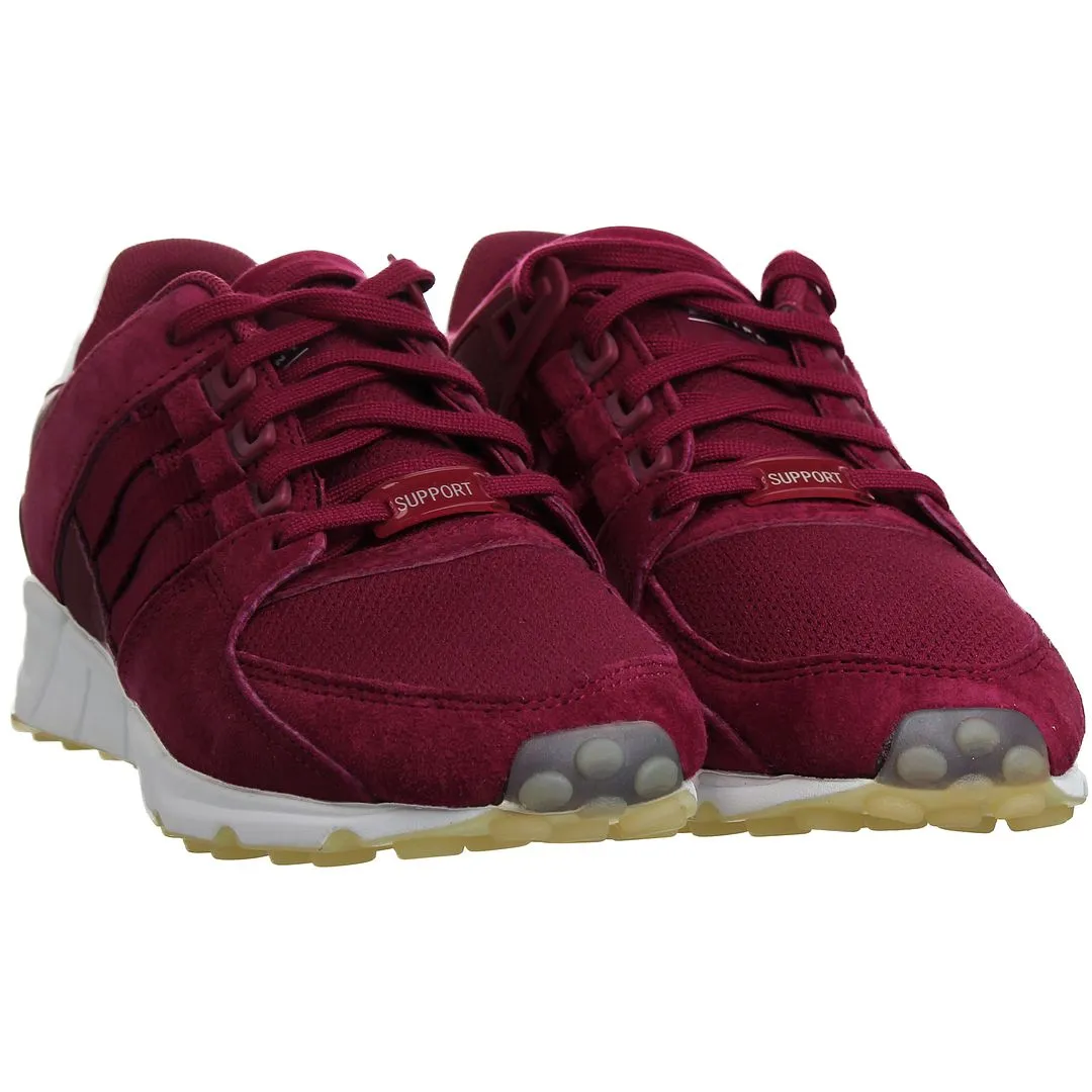 Adidas Tyshawn Shoes Adidas EQT Support RF Womens Burgundy Running Trainers