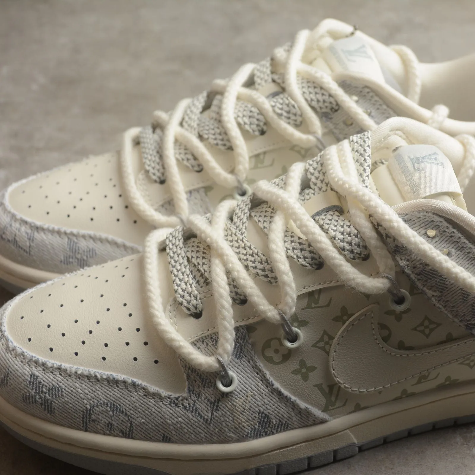 Asics Shoes Size 8 Denim LV Dunks