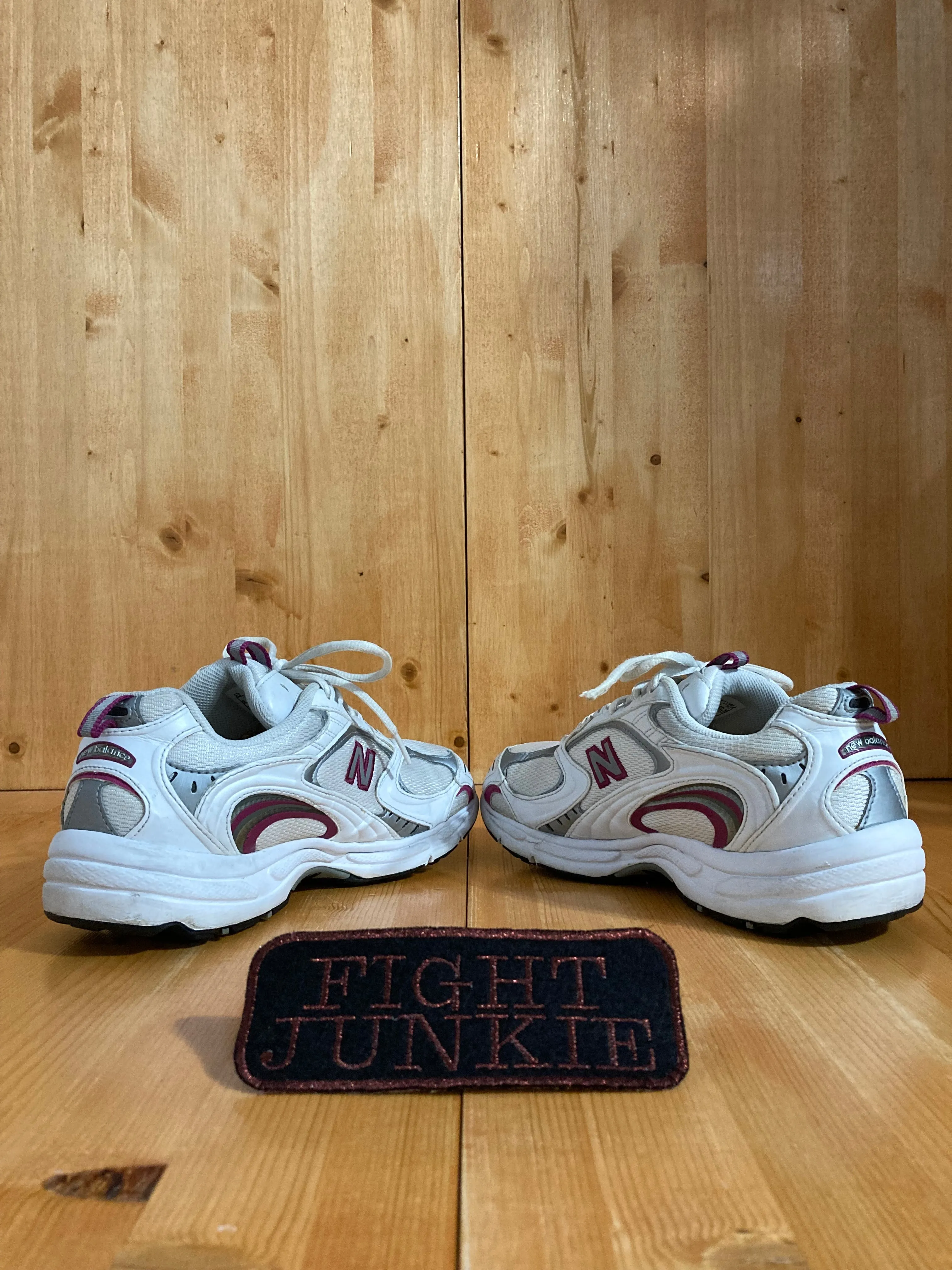 NEW BALANCE 411 Women Size 9B Running Training Shoes Sneakers White Green New Balance Basketball Shoes