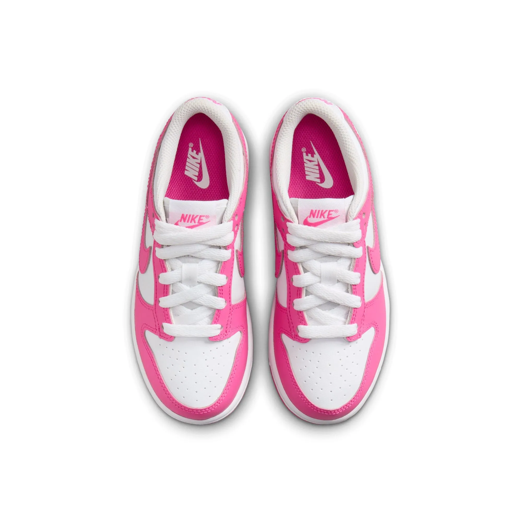 KIDS NIKE DUNK LOW PS (WHITE/LASER FUCHSIA) Asics Gel Contend Extra Wide Training Shoes