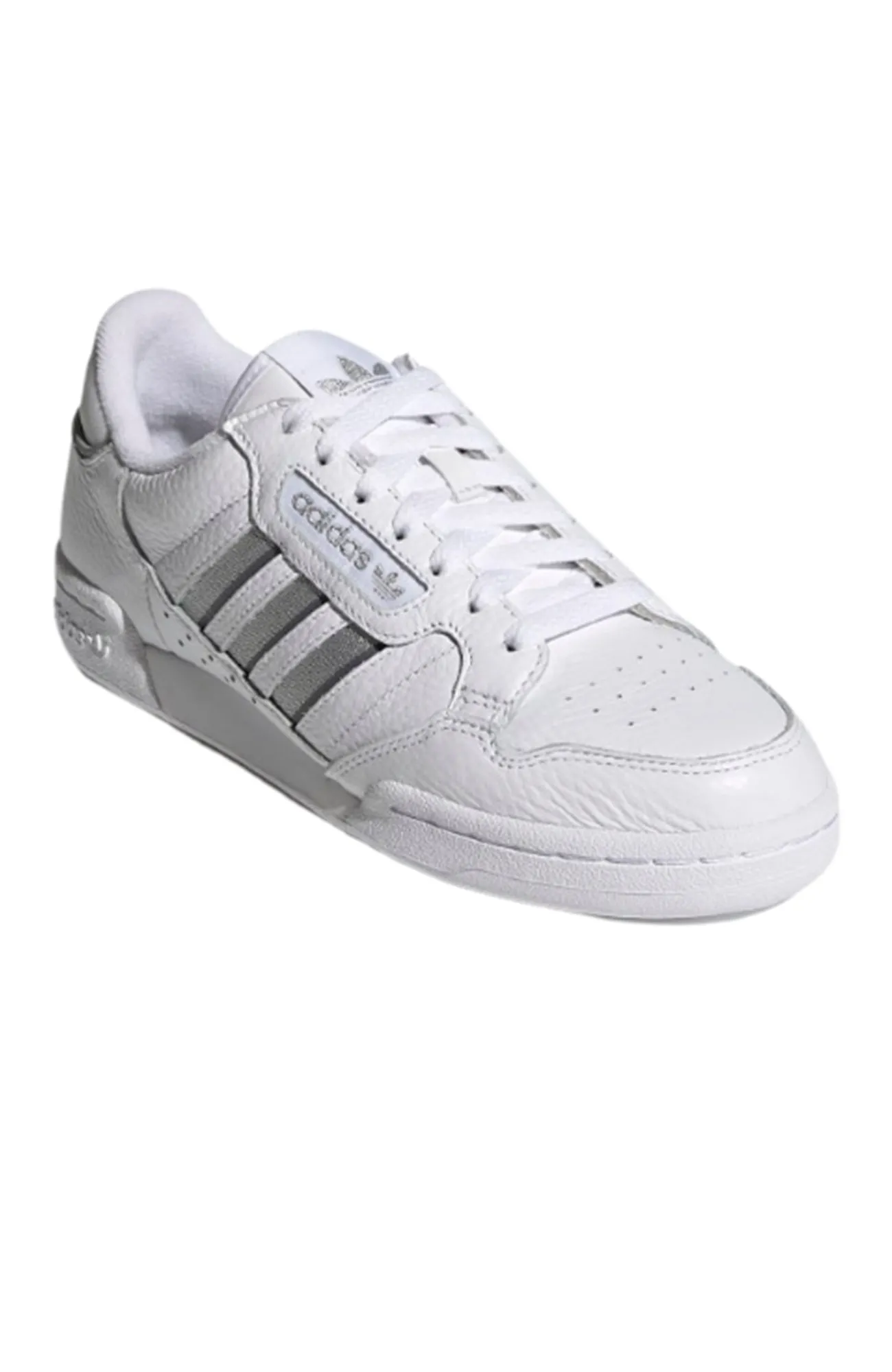 Adidas Running Shoes Reviews Continental 80 Stripes Shoes Cloud White Silver Metallic