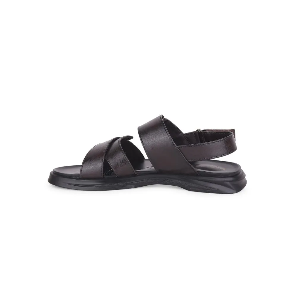 Coolers By Liberty WILFRED-1 Mens Brown Formal Sandal South Coast Sandals